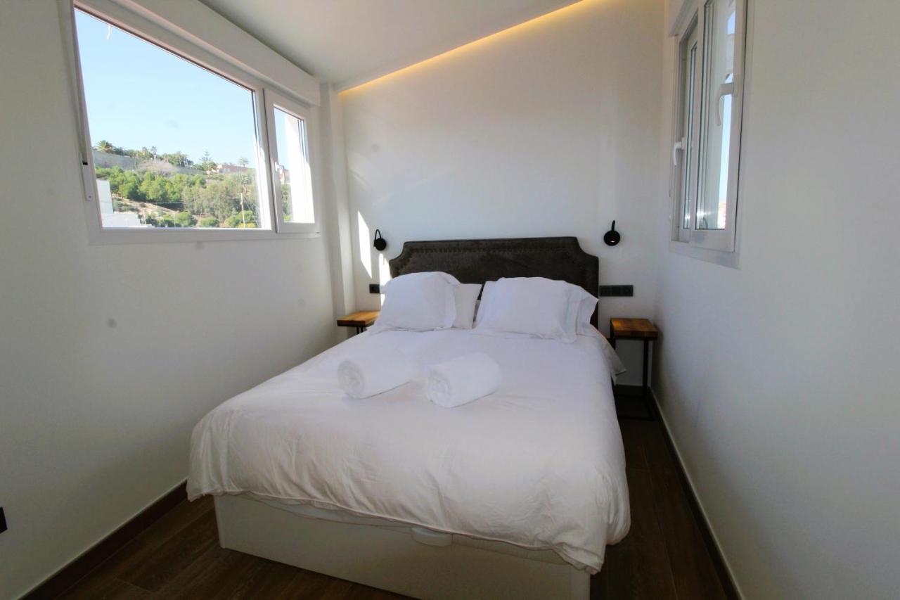 Апартаменты Atico Loft De Lujo Con Terraza Espectacular Y Vista A Los 2 Castillos Аликанте Экстерьер фото